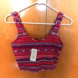 Tribal Crop top F21